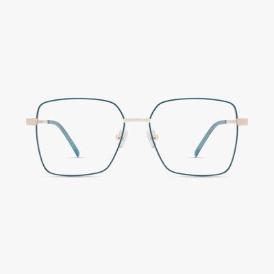 Aqua/Light Gold