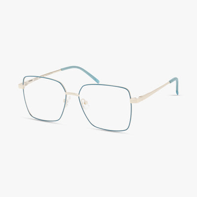 Aqua/Light Gold