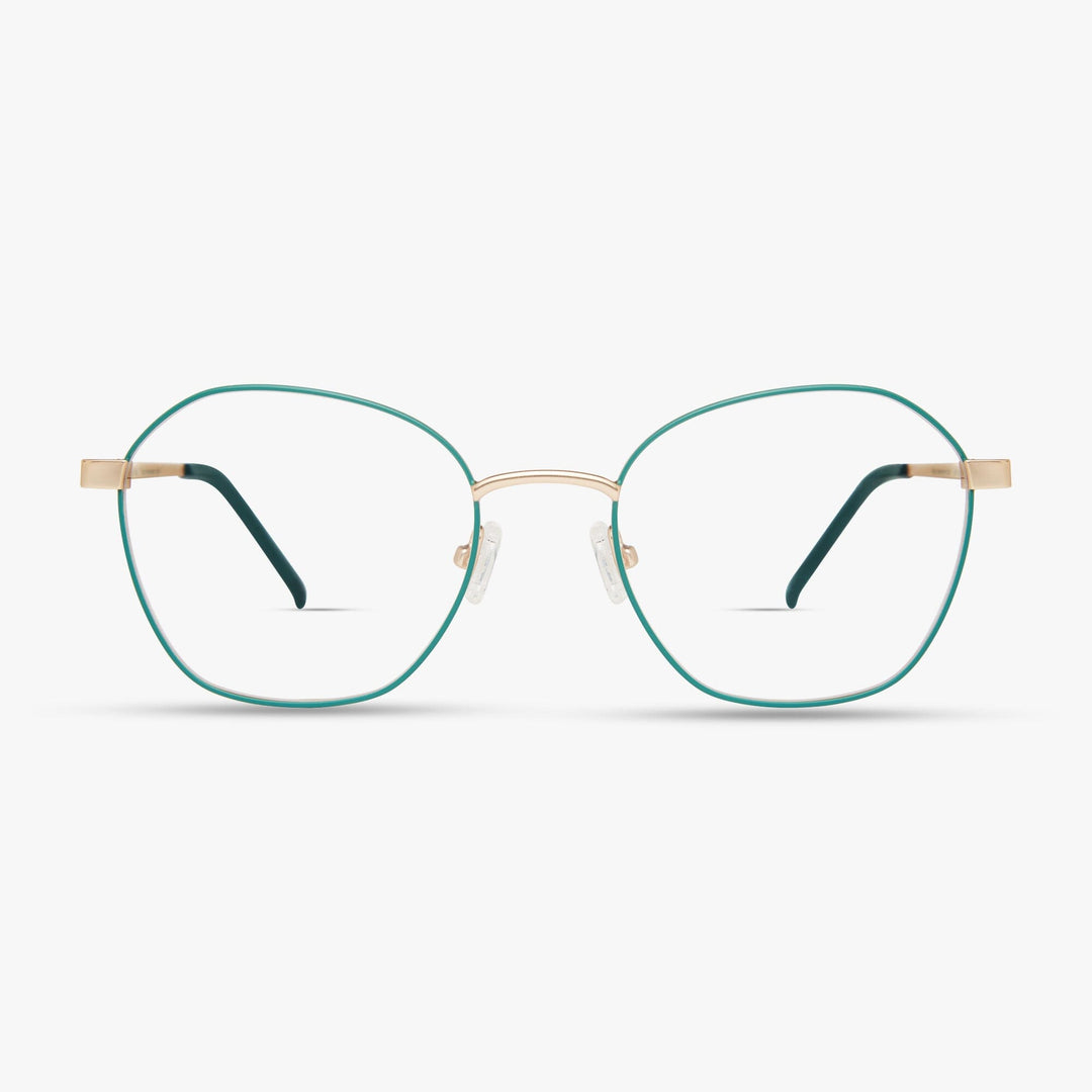 ECO Chia MAGD Aqua Eyeglasses Frames & Magnet Sun Clip On RXable NWT Revel Rafa w/Clip-On Blue Eyeglasses | Includes FREE Rx Lenses main image 4